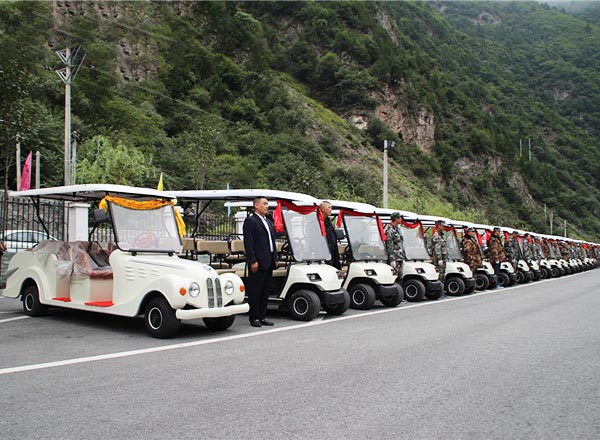 綠爵8座電動看房車